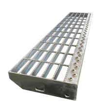 HDG Hot dip galvanized steel steps/safety steel grating stair treads